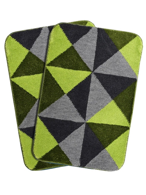 Green bathmat set