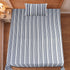 LA Strie Cotton Microfiber Bedsheet | 180 TC (Equivalent to 400 TC) | Woven, Colorfast & Quick Dry | Machine Washable