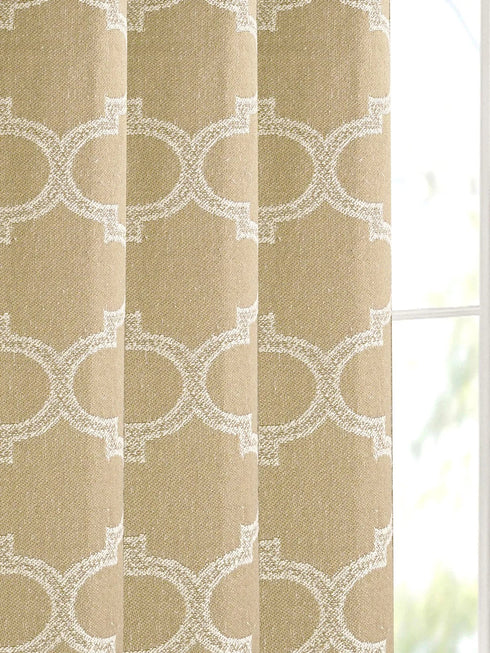 Cotton blackout curtain