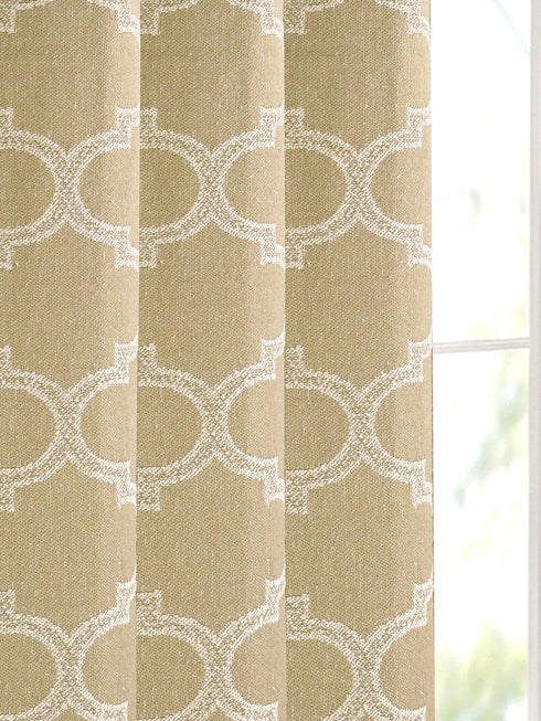 Cotton blackout curtain