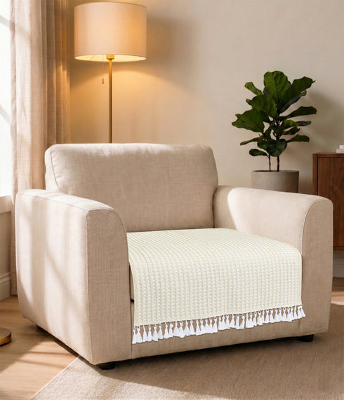 Ivory / 70x70cm- 1pc (1 Seater)