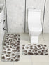 Petal design bathmat
