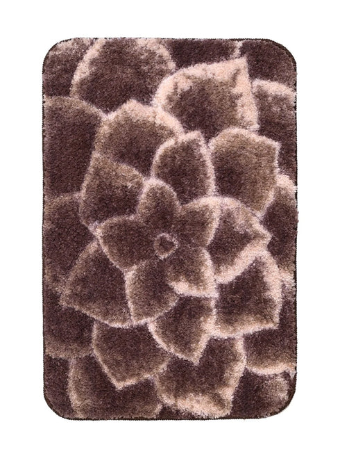 Petal Soft Anti Slip Bathmat - Bath Set (2 Pc)