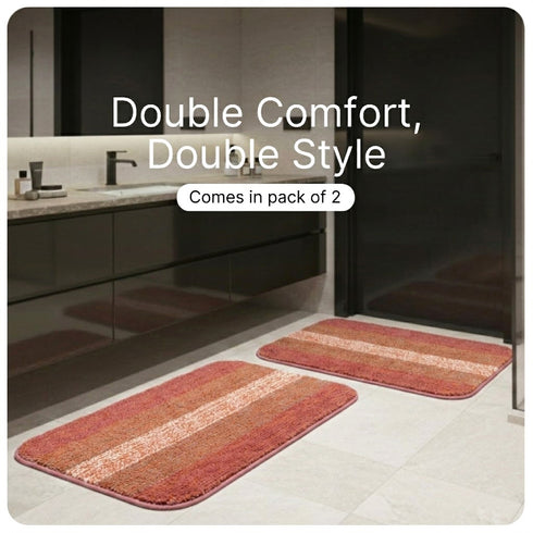 SOFT Microfiber Anti-Slip Bathmat | Comfortable & Washable