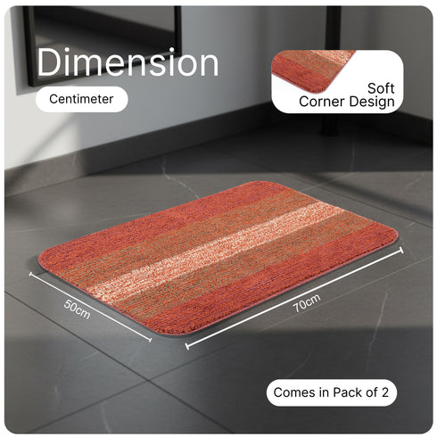 SOFT Microfiber Anti-Slip Bathmat | Comfortable & Washable