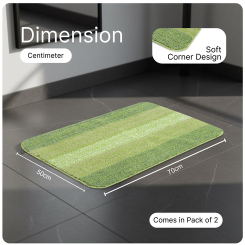 SOFT Microfiber Anti-Slip Bathmat | Comfortable & Washable