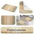SOFT Microfiber Anti-Slip Bathmat | Comfortable & Washable