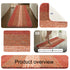Microfiber Antiskid Runner | Soft Texture with Non-Slip Backing