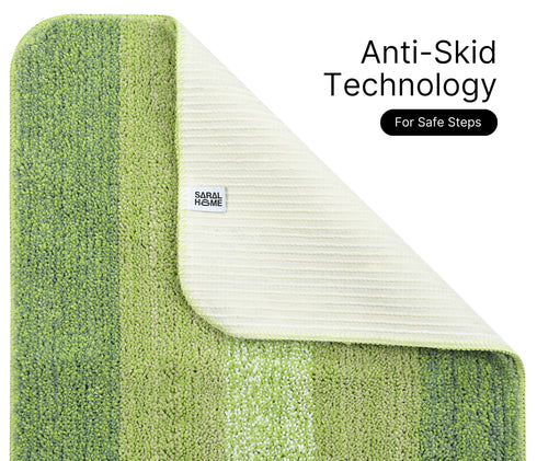 Microfiber Antiskid Runner | Soft Texture with Non-Slip Backing
