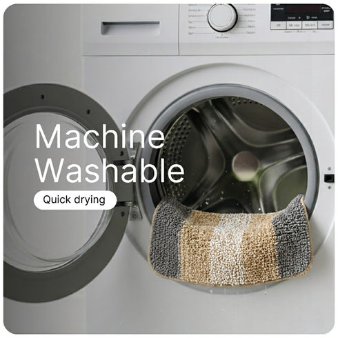 Microfiber Antiskid Runner | Soft Texture with Non-Slip Backing