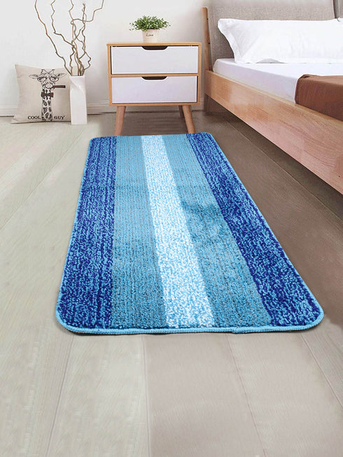 STRIPE Soft Microfiber Anti Slip Carpet & Runner