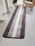 STRIPE Soft Microfiber Anti Slip Carpet & Runner
