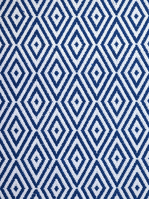 Diamond Cotton Printed Rug