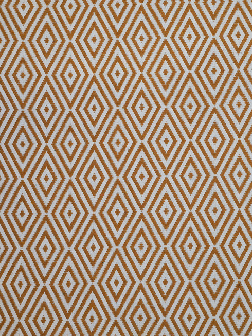 Diamond Cotton Printed Rug