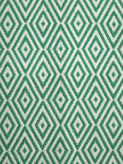Diamond Cotton Printed Rug
