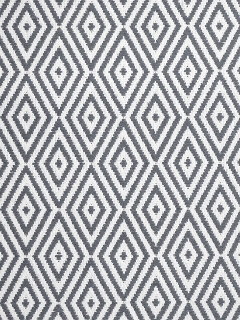 Diamond Cotton Printed Rug
