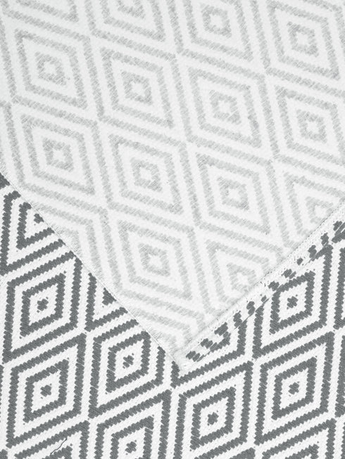 Diamond Cotton Printed Rug