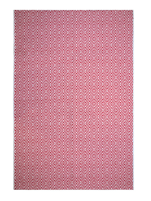Diamond Cotton Printed Rug