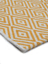 Diamond Cotton Printed Rug