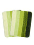 OMBRE Stripe Soft Anti Slip Bathset (2PcsSet)