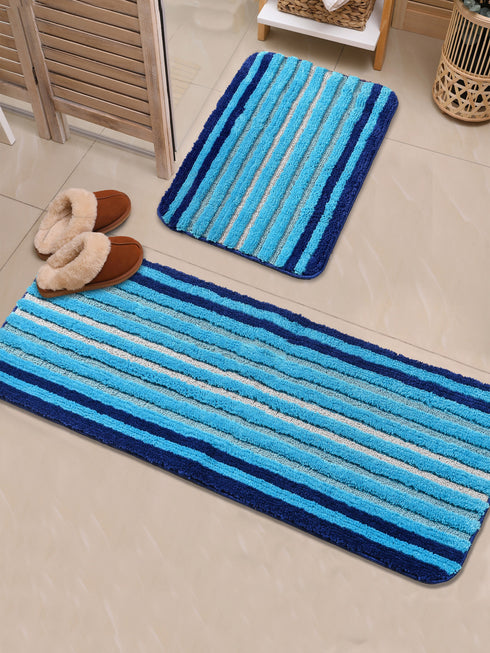 Yellow bathmat set