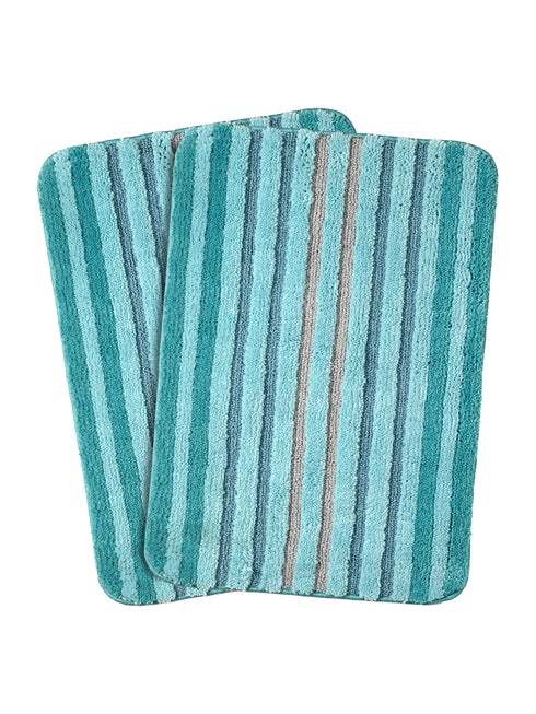Blue bathmat set