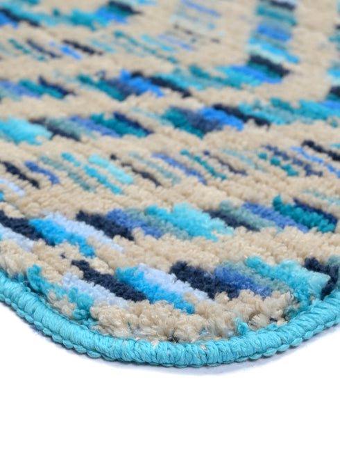 TIM TIM Microfiber Anti-Skid Bath Mats | Soft Water Absorbing Mat | Combo Pack of 2 40x60 CM