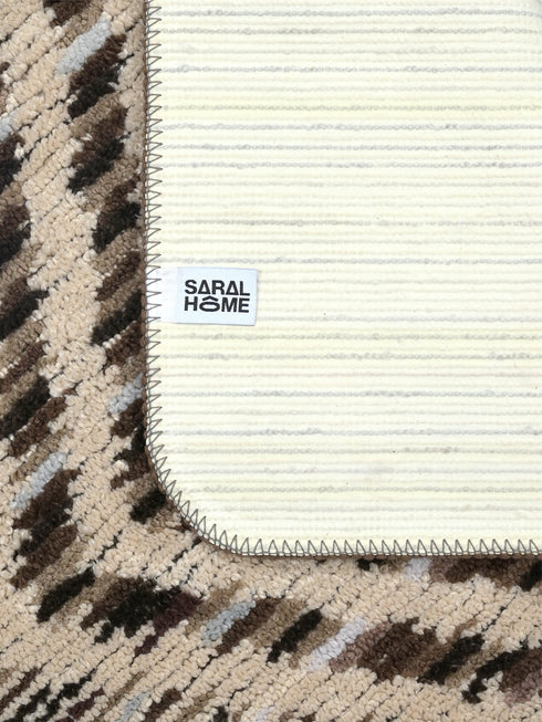 TIM TIM Microfiber Anti-Skid Bath Mats | Soft Water Absorbing Mat | Combo Pack of 2 40x60 CM