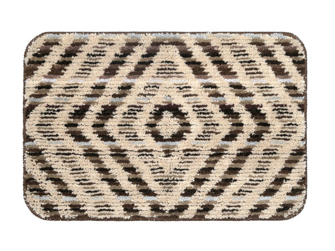 TIM TIM Microfiber Anti-Skid Bath Mats | Soft Water Absorbing Mat | Combo Pack of 2 40x60 CM