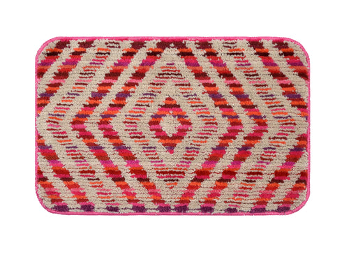 TIM TIM Microfiber Anti-Skid Bath Mats | Soft Water Absorbing Mat | Combo Pack of 2 40x60 CM