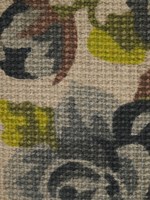 Microfiber Bath Mat & Jute Door Mat Combo Pack of 2Pc | Anti-Skid | Quick Drying | Soft Water Absorbent | Diamond & Floral Pattern