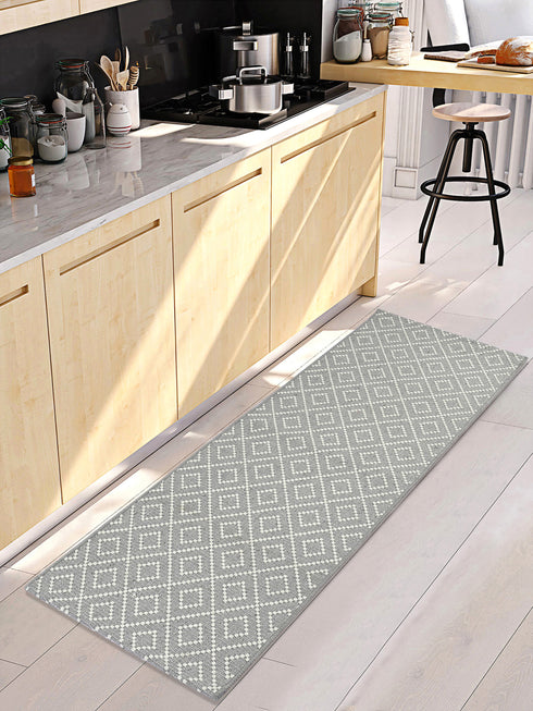 Cotton Floor Mat|Anti Skid Mats | Medium Weight Washable Quick Drying Multi Purpose Doormat | Bedroom, Outdoor