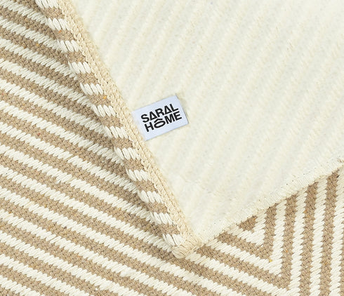 Cotton Floor Mat|Anti Skid Mats | Medium Weight Washable Quick Drying Multi Purpose Doormat | Bedroom, Outdoor