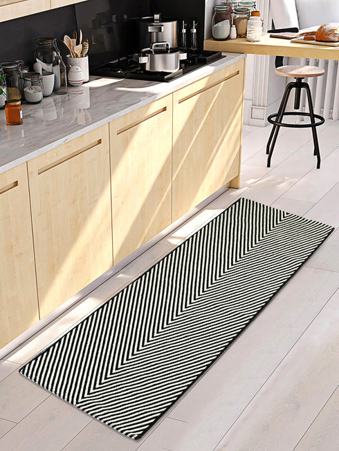Cotton Floor Mat|Anti Skid Mats | Medium Weight Washable Quick Drying Multi Purpose Doormat | Bedroom, Outdoor