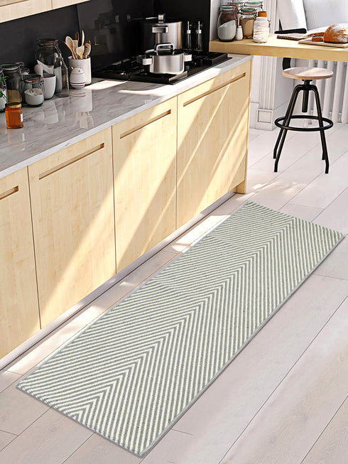Cotton Floor Mat|Anti Skid Mats | Medium Weight Washable Quick Drying Multi Purpose Doormat | Bedroom, Outdoor