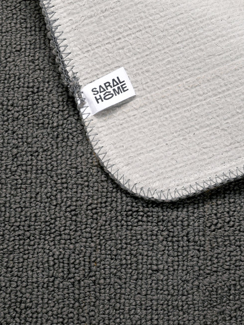 Multiuse Polyester Door Mat & Runner Floor Mat Combo Pack of 2 | Anti-Skid | Quick Drying | Soft Water Absorbent | Modern Design