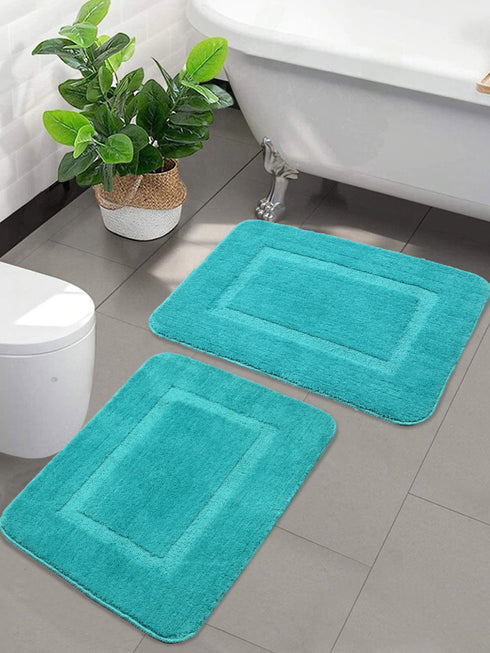 Good Morning Mat, soft, anti-skid, washable, water absorbent, quick drying, all time usable Bathmat/ Doormat /Runner. Slip-Resistant Backing for Everyday Safety