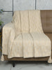 Meri Soft Polyester Sofa Throw Blanket | Lightweight & Cozy Decorative Cover for Sofa or Bed