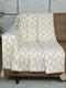 Meri Soft Polyester Sofa Throw Blanket | Lightweight & Cozy Decorative Cover for Sofa or Bed