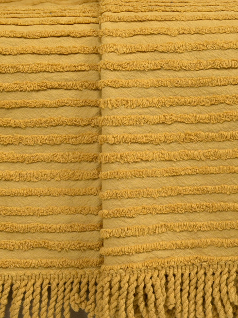 BARKHA Stripe Cotton Sofa Throw-Cover