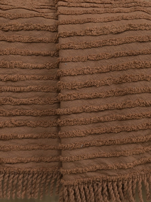 BARKHA Stripe Cotton Sofa Throw-Cover