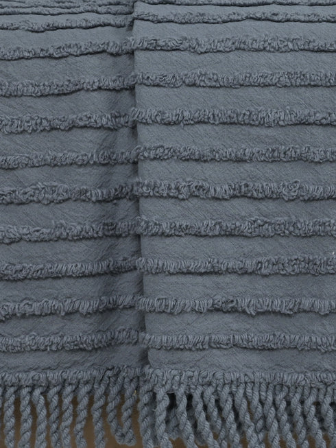 BARKHA Stripe Cotton Sofa Throw-Cover