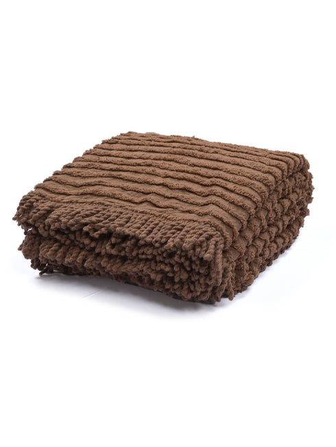 BARKHA Stripe Cotton Sofa Throw-Cover