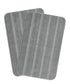 SOS-1019 High Low Loop Soft Microfiber Anti-Slip Set of 2 Bathmat