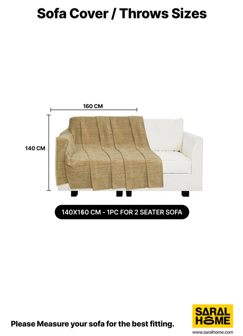 Pacman Velvet Chenille Sofa Throw-Cover