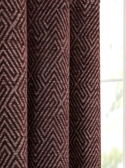 Blue door blackout curtains 2 Piece