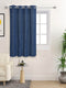 Navy window blackout curtains