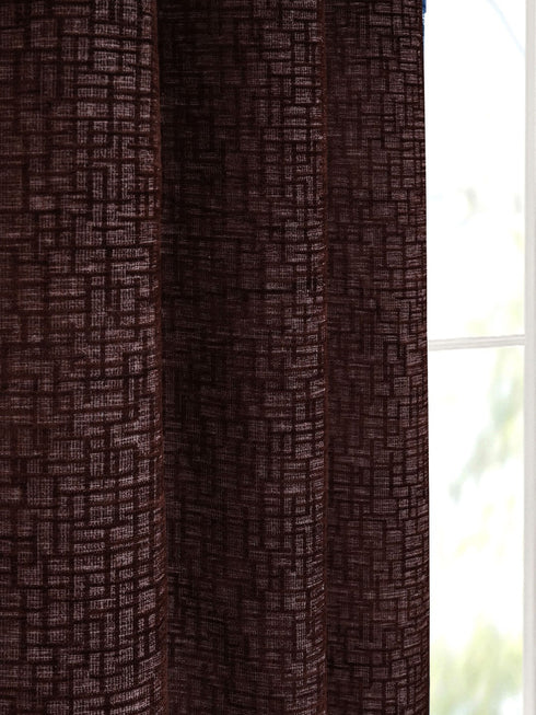 TIC-TAC Chenille Jacquard Curtains