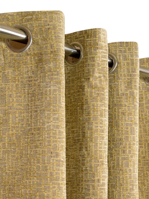 TIC-TAC Chenille Jacquard Curtains