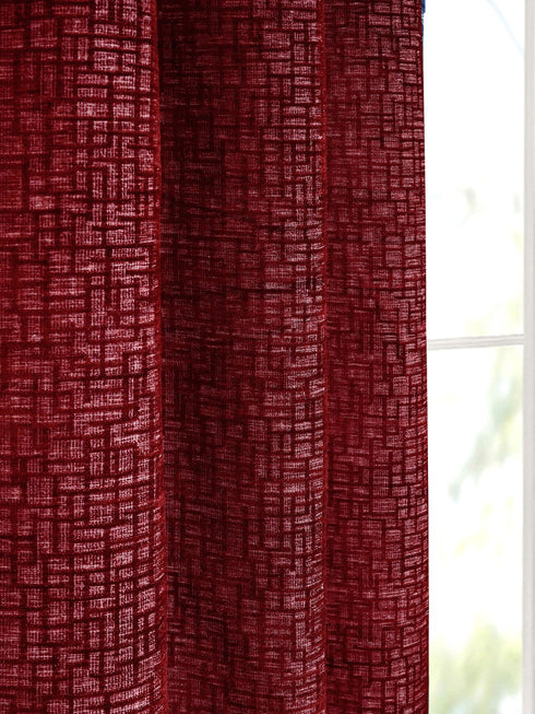 TIC-TAC Chenille Jacquard Curtains